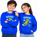 TRENDY TRIBE ROYAL BLUE ROAR RIDER SWEATSHIRT – BOYS & GIRLS