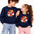TRENDY TRIBE NAVY BLUE SUPERHERO GRAPHIC SWEATSHIRT – BOYS & GIRLS