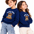 TRENDY TRIBE KIDS NAVY BLUE GOOD VIBES SWEATSHIRT – BOYS & GIRLS