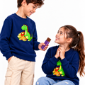 TRENDY TRIBE KIDS NAVY BLUE DINO ADVENTURE SWEATSHIRT – UNISEX KIDSWEAR