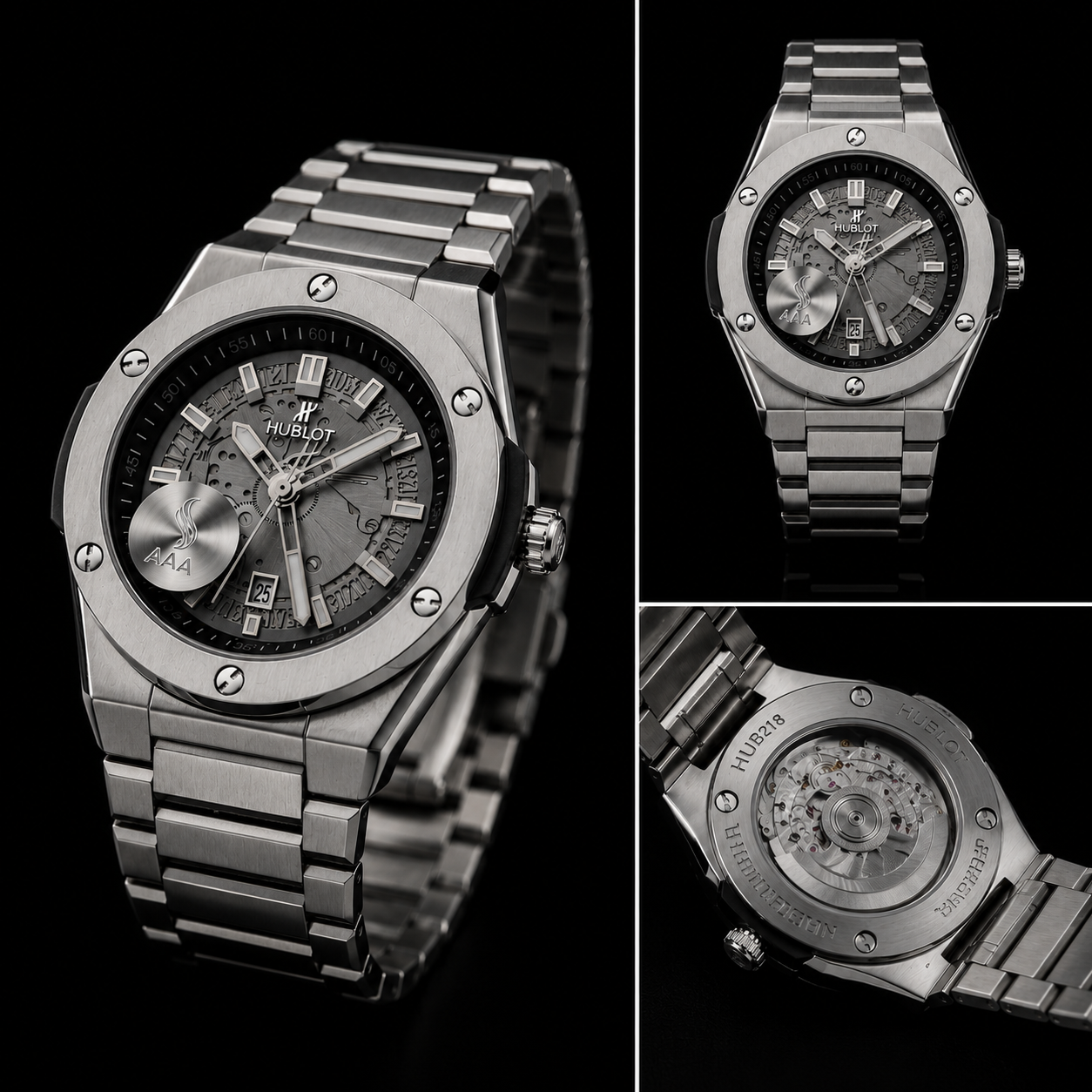 Premium Automatic Analog Hublot Wrist Watch for Men