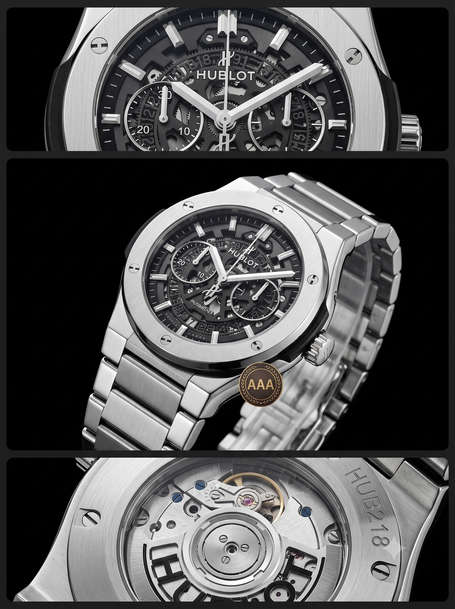 Automatic Analog Hublot Watch