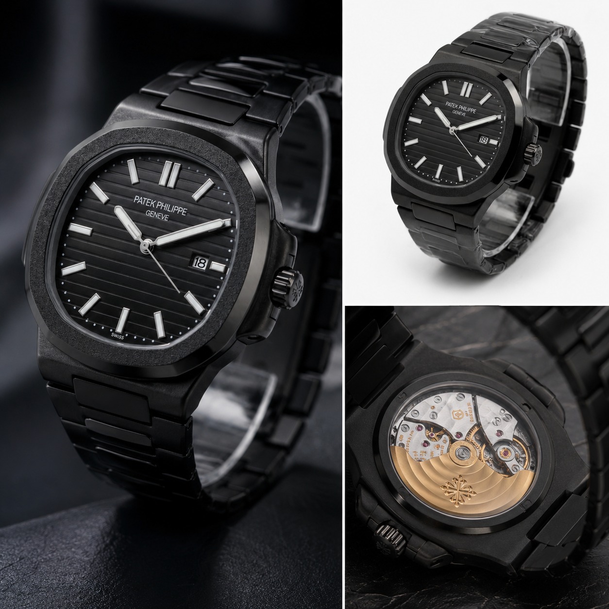 Elegant Luxury Black Dial Men’s Watch
