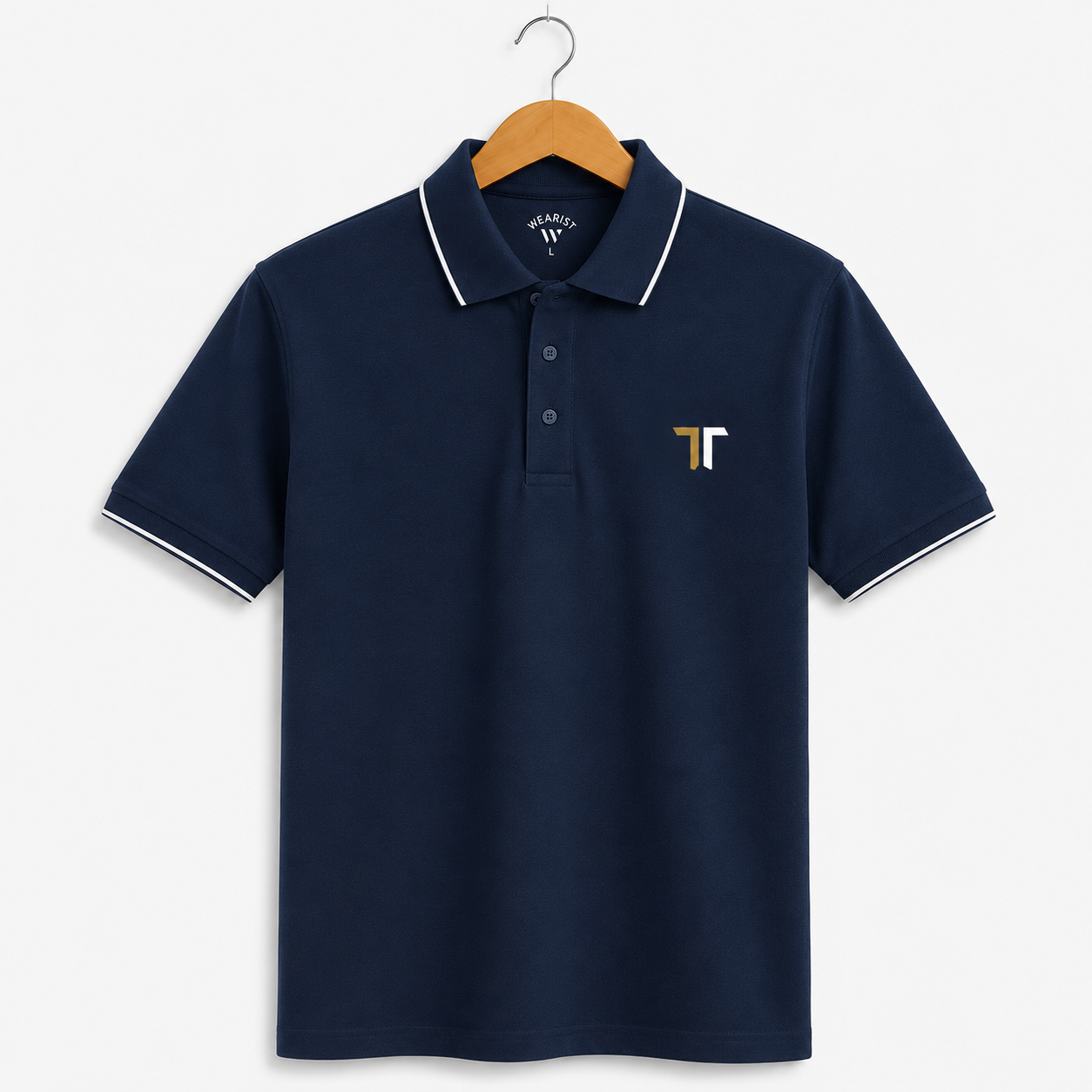 TT Premium Navy Blue Shirt for Men – Classic Fit Smart Casual Wear
